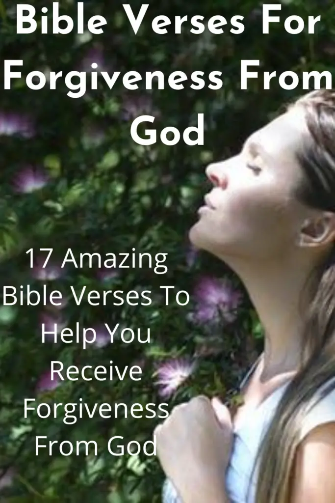 Bible Verses For Forgiveness