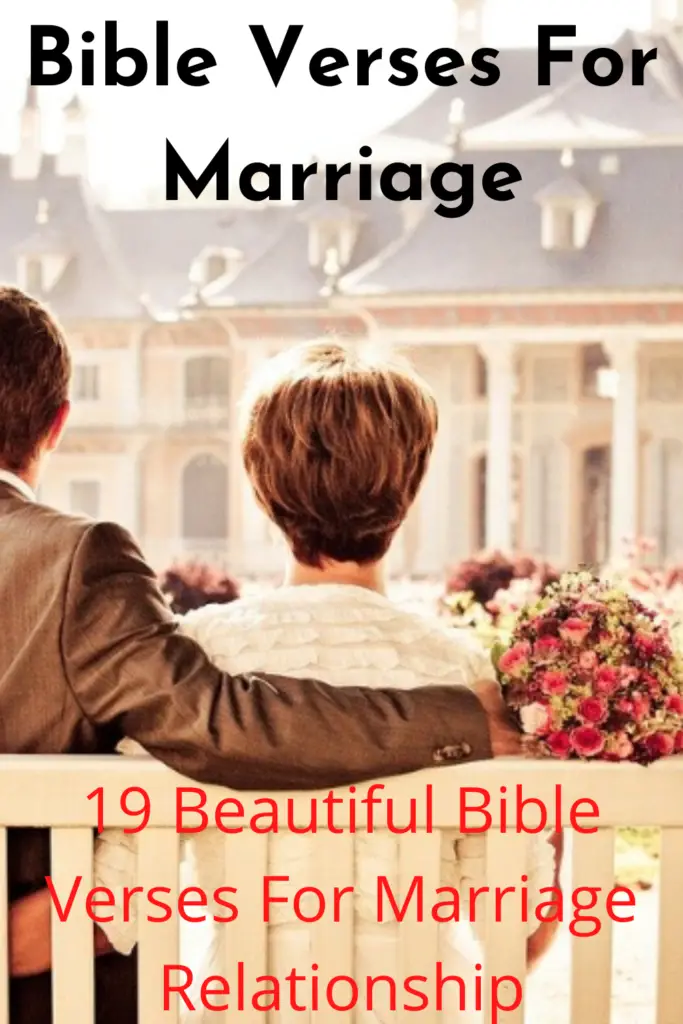 Bible Verses For Marriage