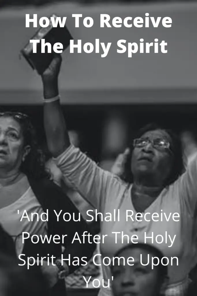 How To Receive The Holy Spirit