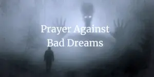 prayer against bad dreams