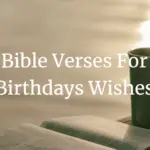 bible verses for birthdays wishes