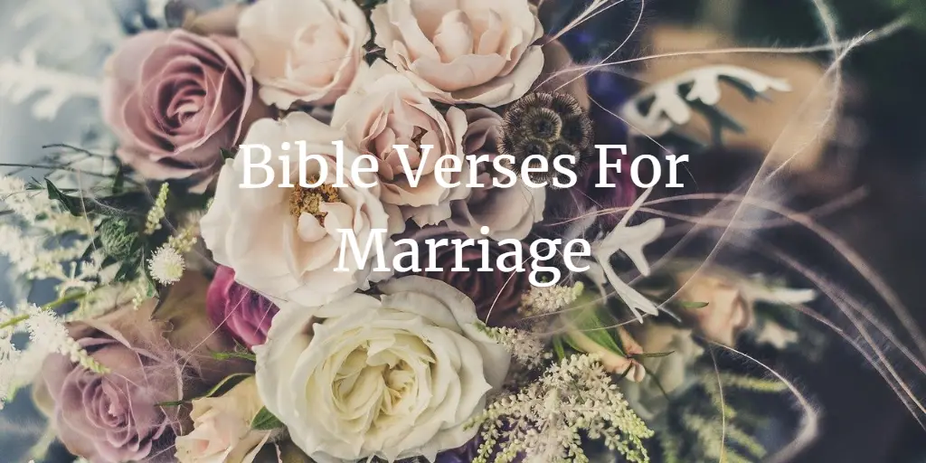 19 Amazing Bible Verses For Marriage Relationship