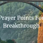 prayer points for breakthrough