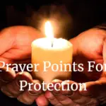 prayer points for protection