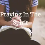 praying in the spirit
