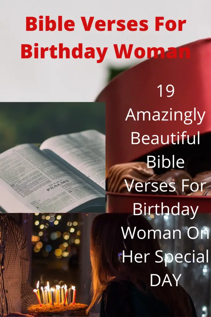 Bible Verses For Birthday Woman