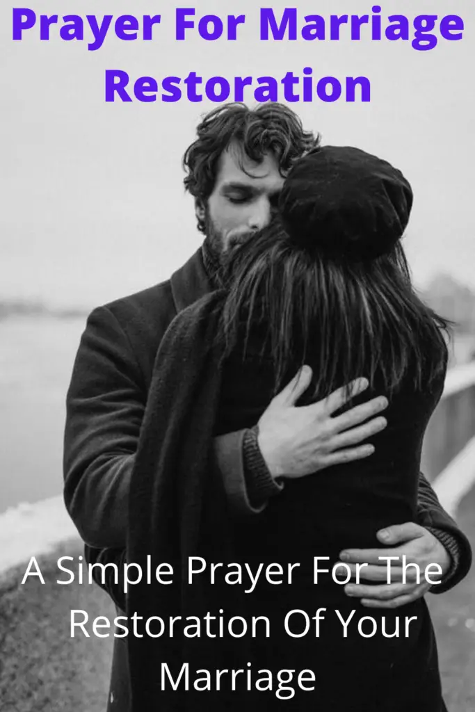 Prayer For Marriage Restoration