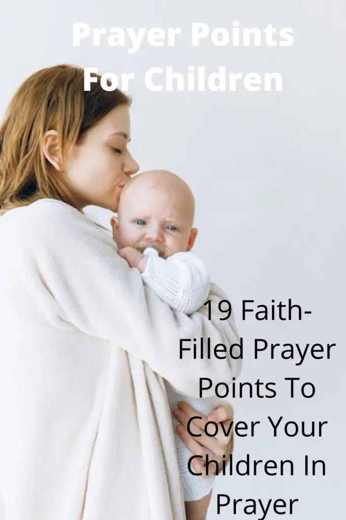 Prayer Points For Children