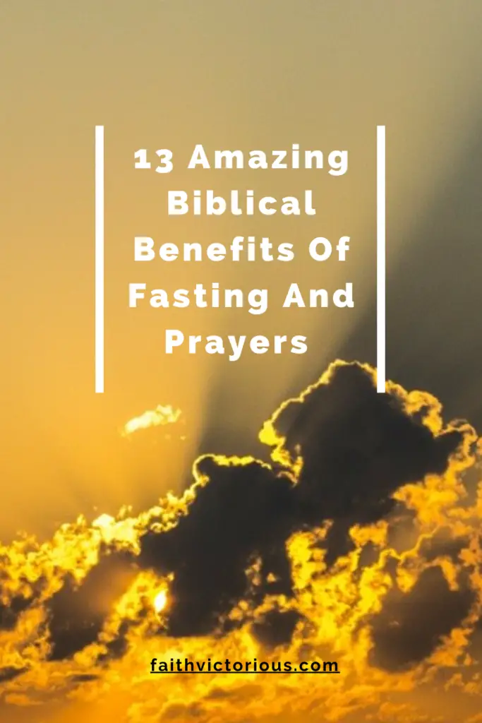 Benefits of fasting bible verses