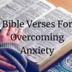 bible verses for overcoming anxiety