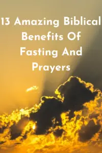 fasting prayers biblical