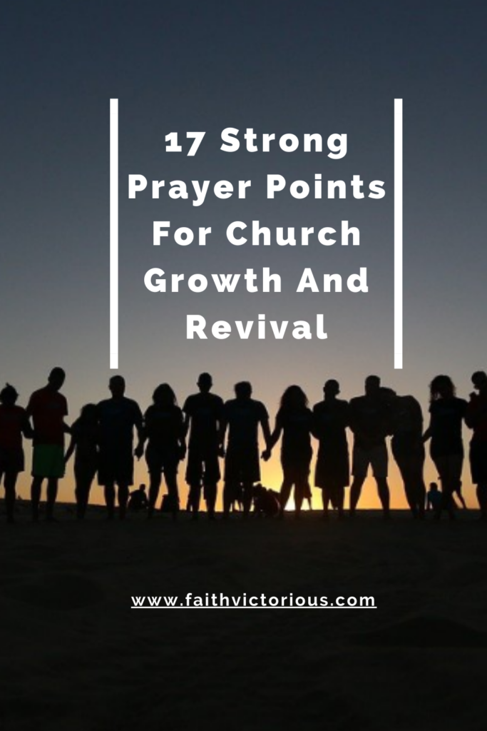 prayer points for church growth and revival