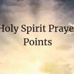 Holy Spirit prayer points