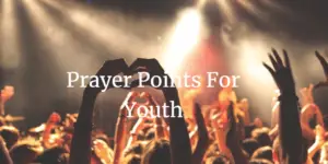 prayer points for youth