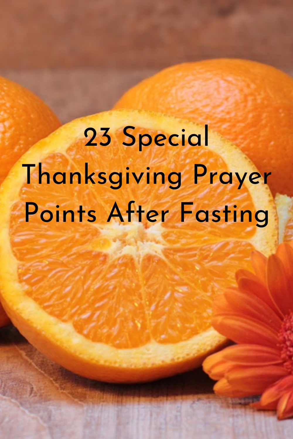 Thanksgiving Prayer Points For Sunday Service