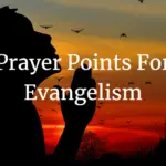 prayer points for evangelism