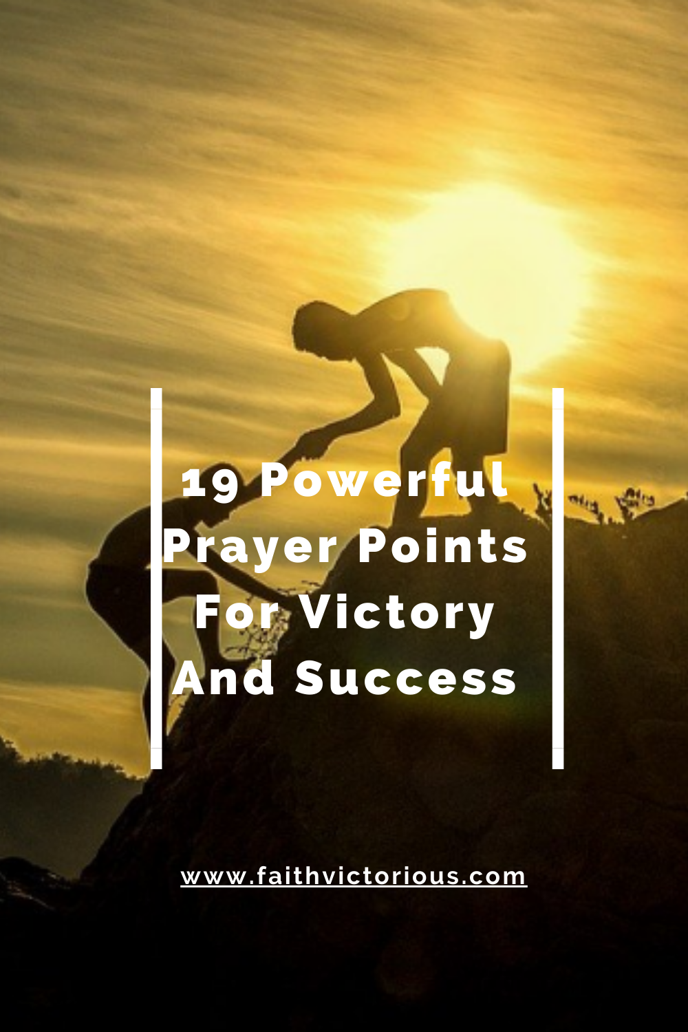 19 Powerful Prayer Points For Victory And Success - Faith Victorious