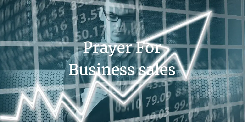 23 Powerful Prayer For Business Sales