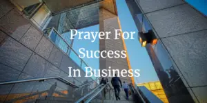 prayer for success in business