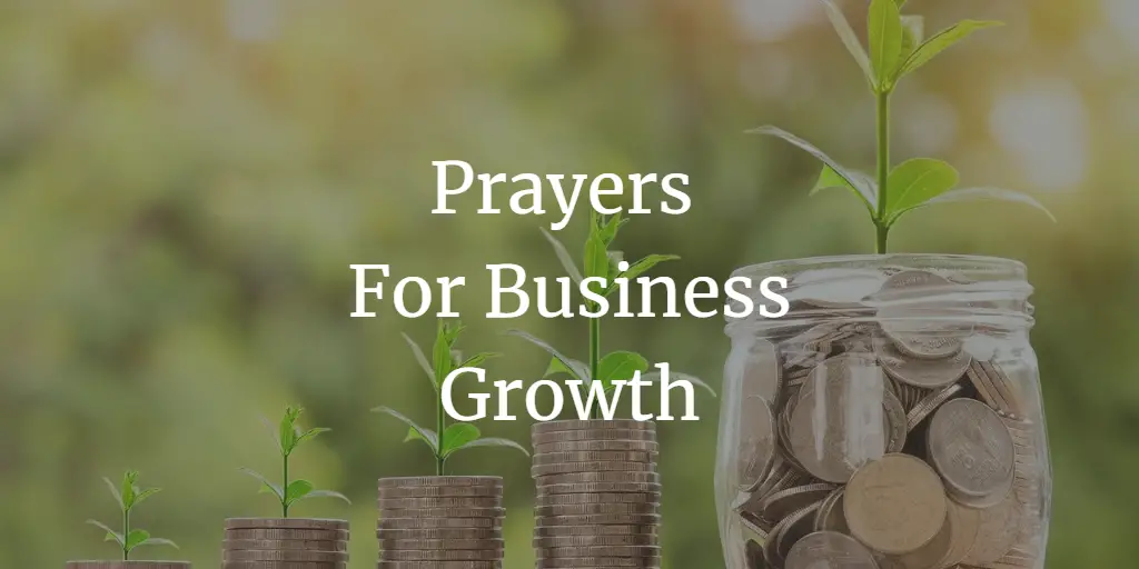 prayers for business growth