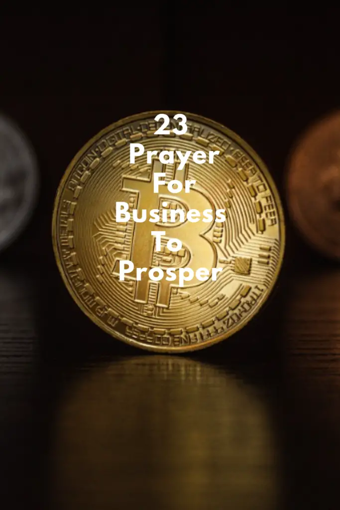 prayer for business to prosper