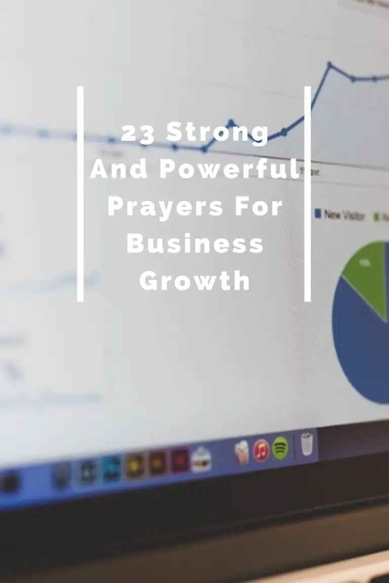 23 Strong And Powerful Prayers For Business Growth - Faith Victorious