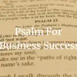 psalm for business success