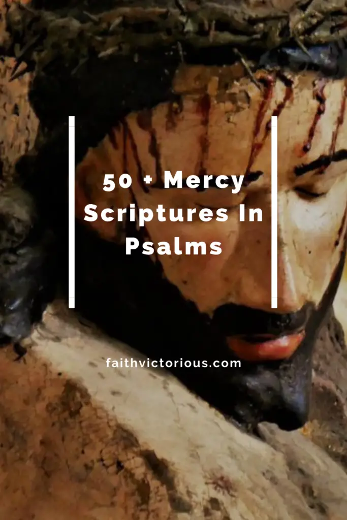 mercy scriptures in Psalms