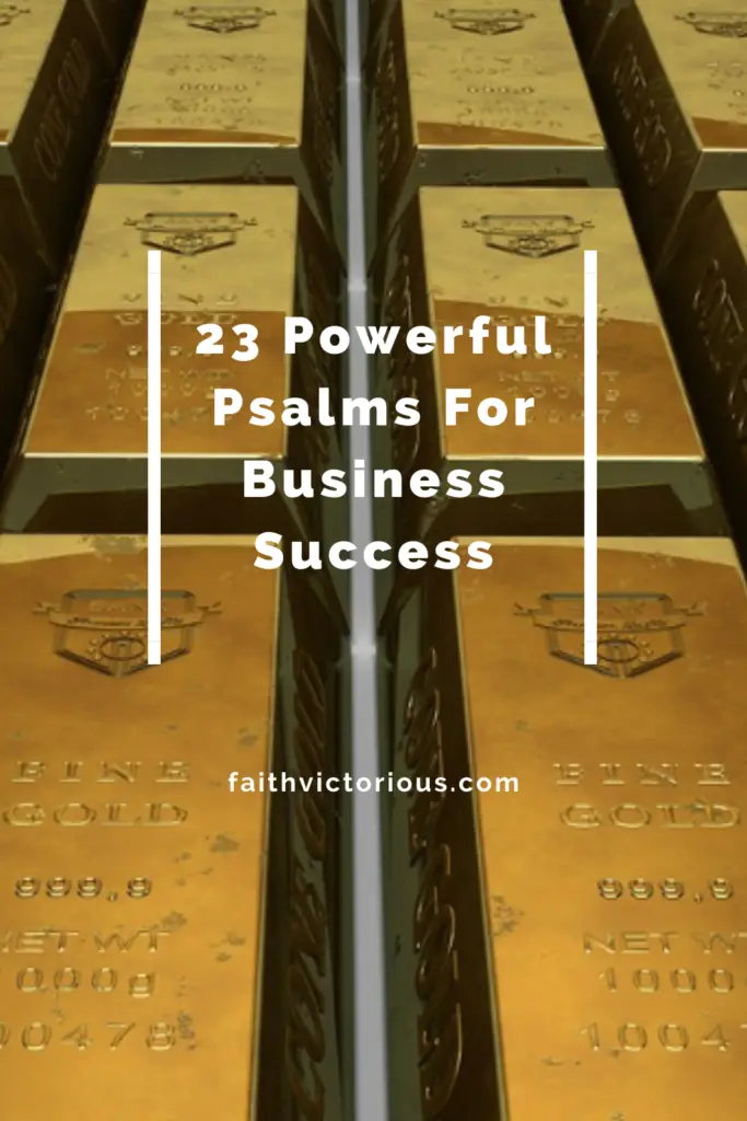 psalms for business success