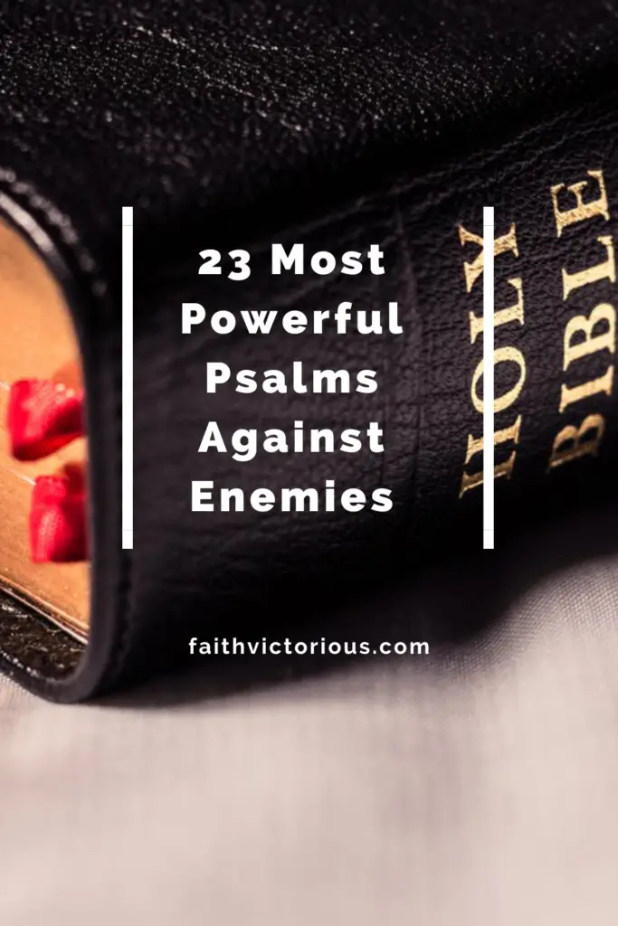 Most powerful psalms against enemies