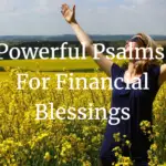 Powerful psalms for financial blessings