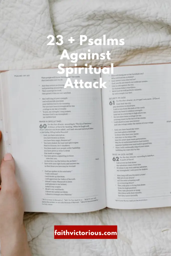 Psalms against spiritual attack