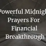 powerful midnight prayers for financial breakthrough