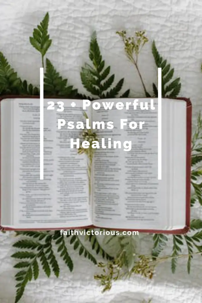 powerful psalms for healing