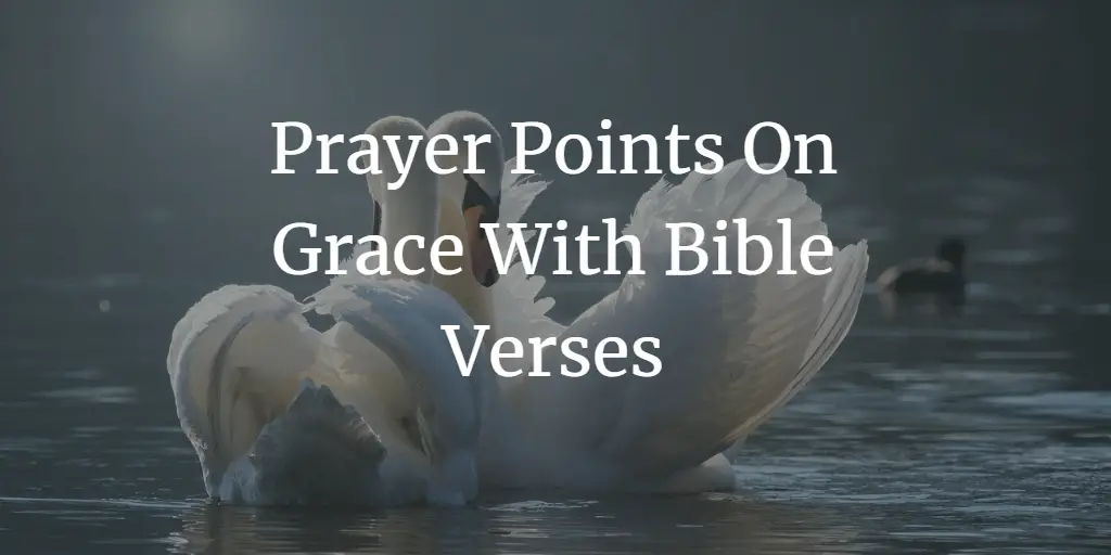 23 Special Prayer Points On Grace With Bible Verses
