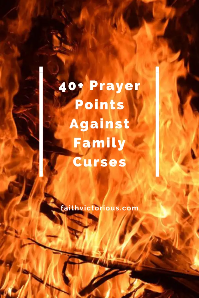 Prayer points against family curses