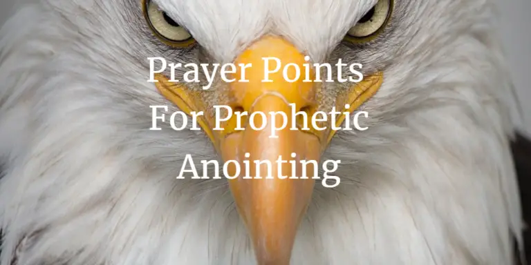 23 Powerful Prayer Points For Prophetic Anointing - Faith Victorious