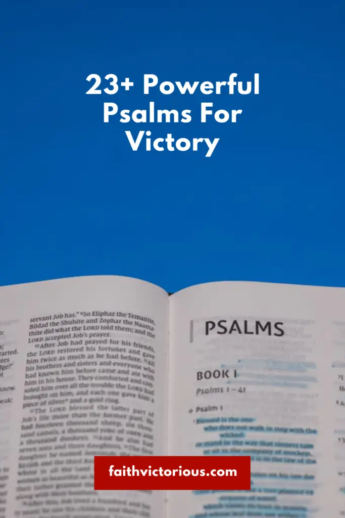 powerful psalms for victory