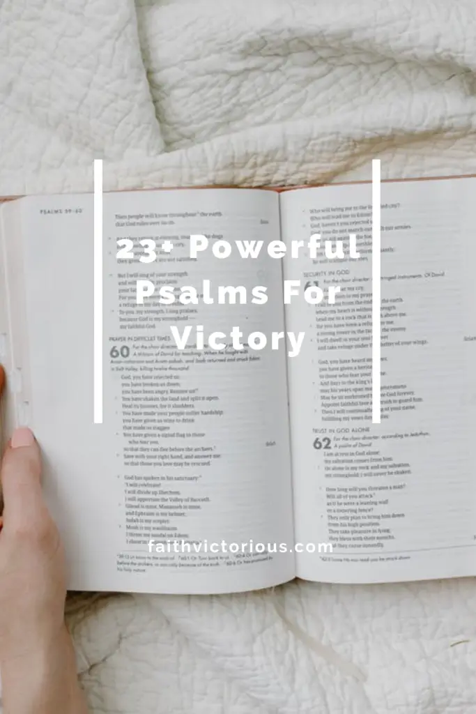 powerful psalms for victory