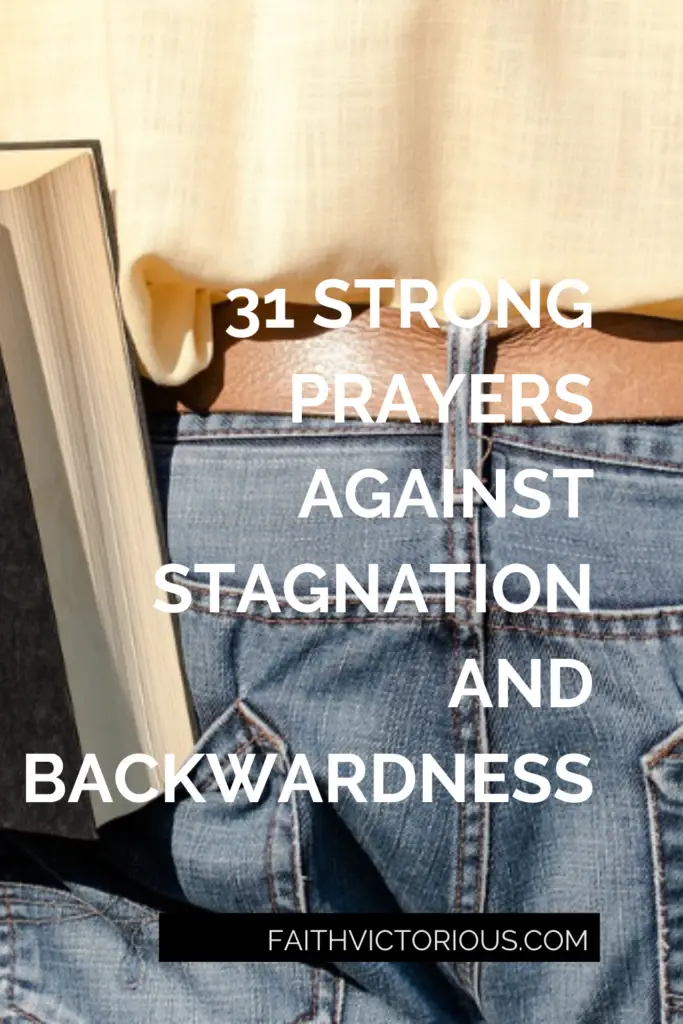 prayers against stagnation and backwardness