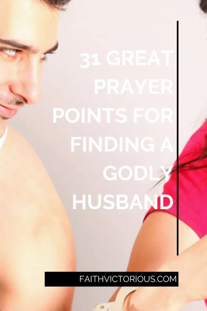 Prayer Points for finding a godly husband