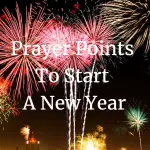 prayer points to start a new year