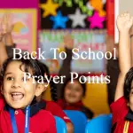 back to school prayer points