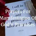 prayers for manifestation of God’s promises