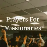 prayers for missionaries