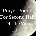 prayer points for second half of the year