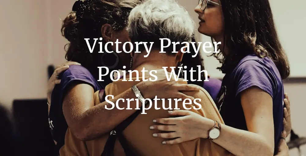 Victory Prayer Points with Scriptures