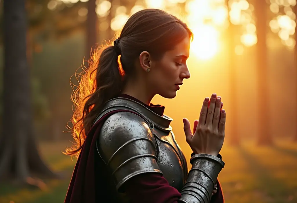 Casting stress on God in prayer as warfare
